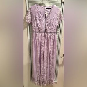 Lace dress with tags